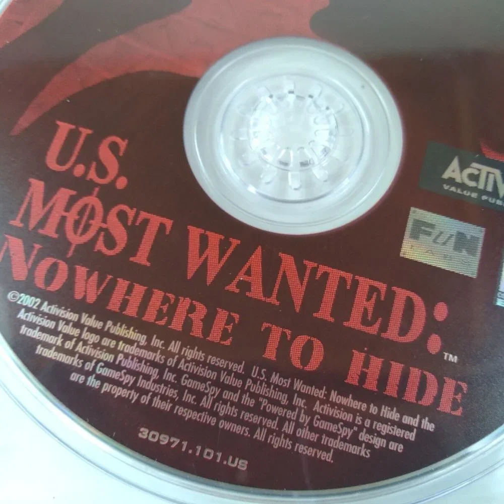 U.S. MOST WANTED Nowhere‎ to Hide Strategy Shooter Windows PC Game. No ma…